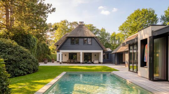 De villa van Michael van Beers in Blaricum