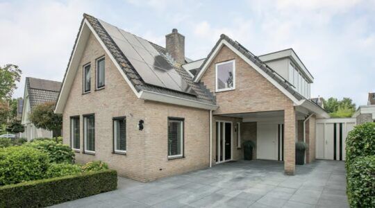 De woning van Henk Krol in Zeewolde