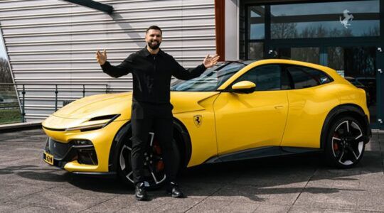 Kosso voor zijn nieuwe Ferrari Purosangue