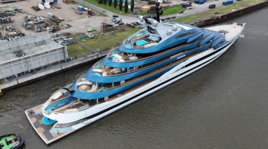 Het unieke superjacht van Lürssen