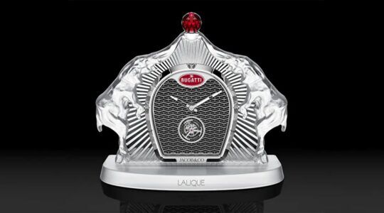 De tafelklok van Jacob & Co.