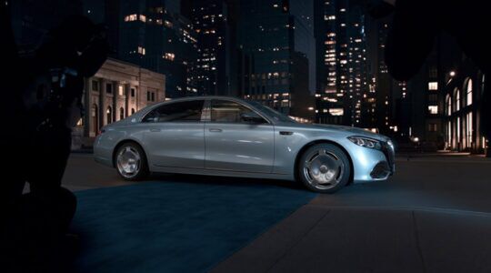De Mercedes-Maybach bij The Devil Wears Prada