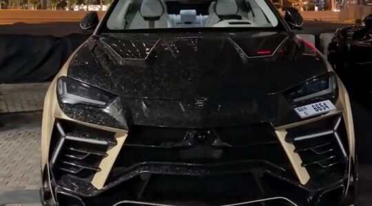 De Lamborghini Urus MANSORY van Joey Bravo