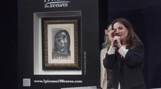 Fransman koopt een heus schilderij van Picasso met lot van slechts € 100