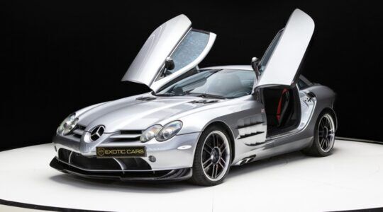 De te koop staande Mercedes SLR McLaren