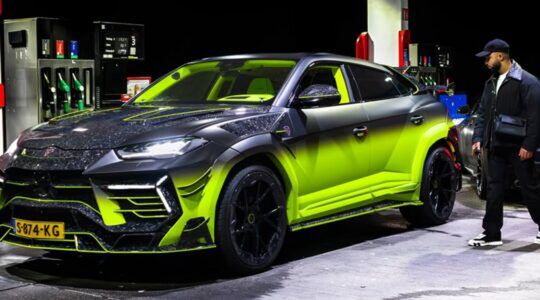 De aangepaste Lamborghini Urus van de Nederlandse ondernemer