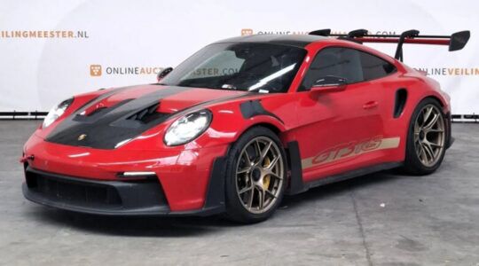 De Porsche GT3 bij Domeinen
