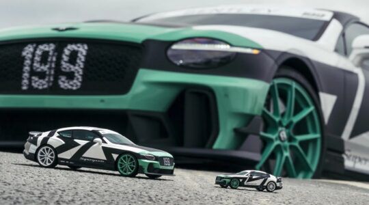 De Bentley Full Send-schaalmodellen