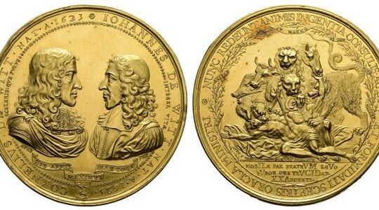 De gouden munten die bij een veiling een recordbedrag hebben opgeleverd