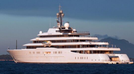 Het superjacht van Roman Abramovich