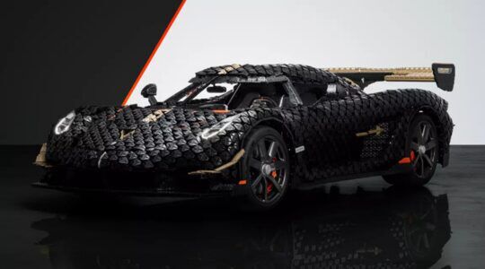 De Koenigsegg van LEGO