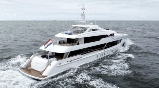 Het nieuwe superjacht van Heesen