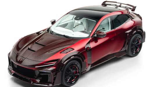 De MANSORY Pugnator van boven