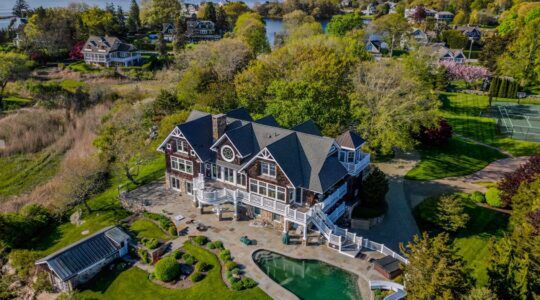 Het landgoed op Rhode Island