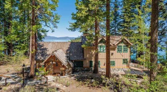 Het off-grid landgoed in Lake Tahoe