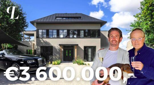 Floris Wyers gaat langs in Noordwijk voor een tour door een wel heel bijzondere miljoenenvilla