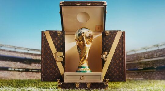 De trofeekoffer van Louis Vuitton