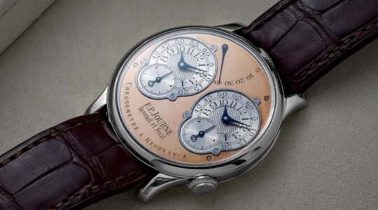 Het door F.P. Journe ontwikkelde horloge