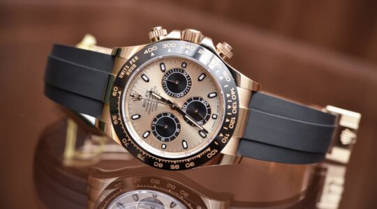 De gouden Rolex Daytona Oysterflex