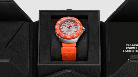 Het nieuwe horloge van TAG Heuer