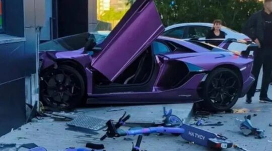 De Lamborghini van een Russische miljardair