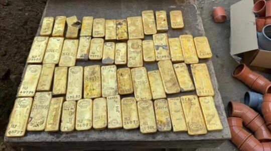 Het goud dat in een kelder werd gevonden