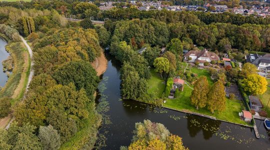 De Scandinavische woning in Zuid-Holland van boven
