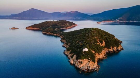 Het privé-eiland Argyronisos