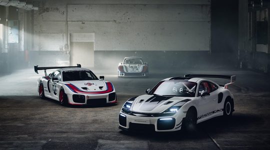 De Porsche Flachbau-modellen