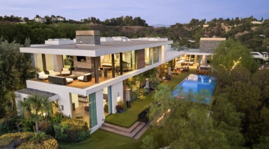 De villa van Zedd in Beverly Hills
