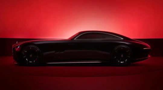 De conceptwagen van Mercedes-Benz