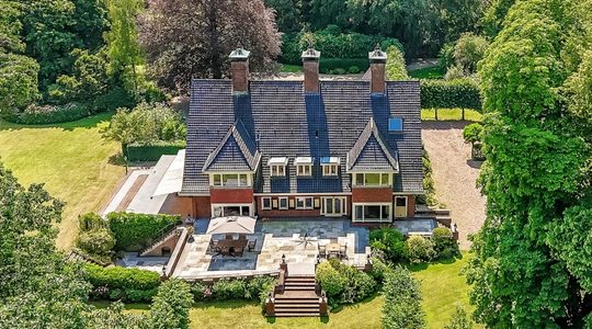 De villa in Den Dolder