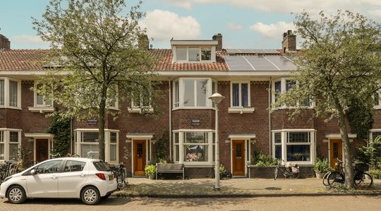 De buitenzijde van het huis van Tijl Beckand