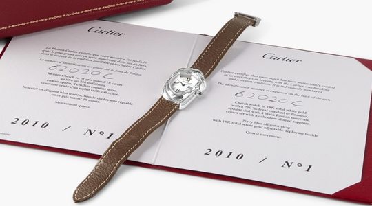 De recent geveilde Cartier Cheich