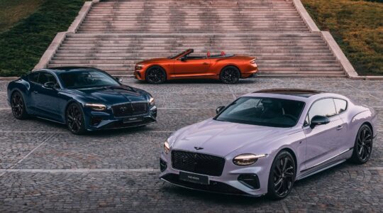 De drie Bentley bespoke-modellen