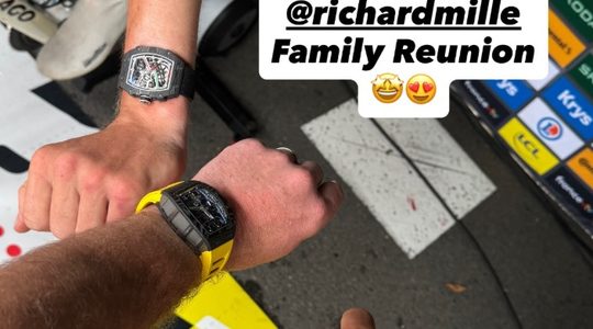 De Richard Mille-horloges van Mark Cavendish, Tadej Pogačar en Mathieu van der Poel