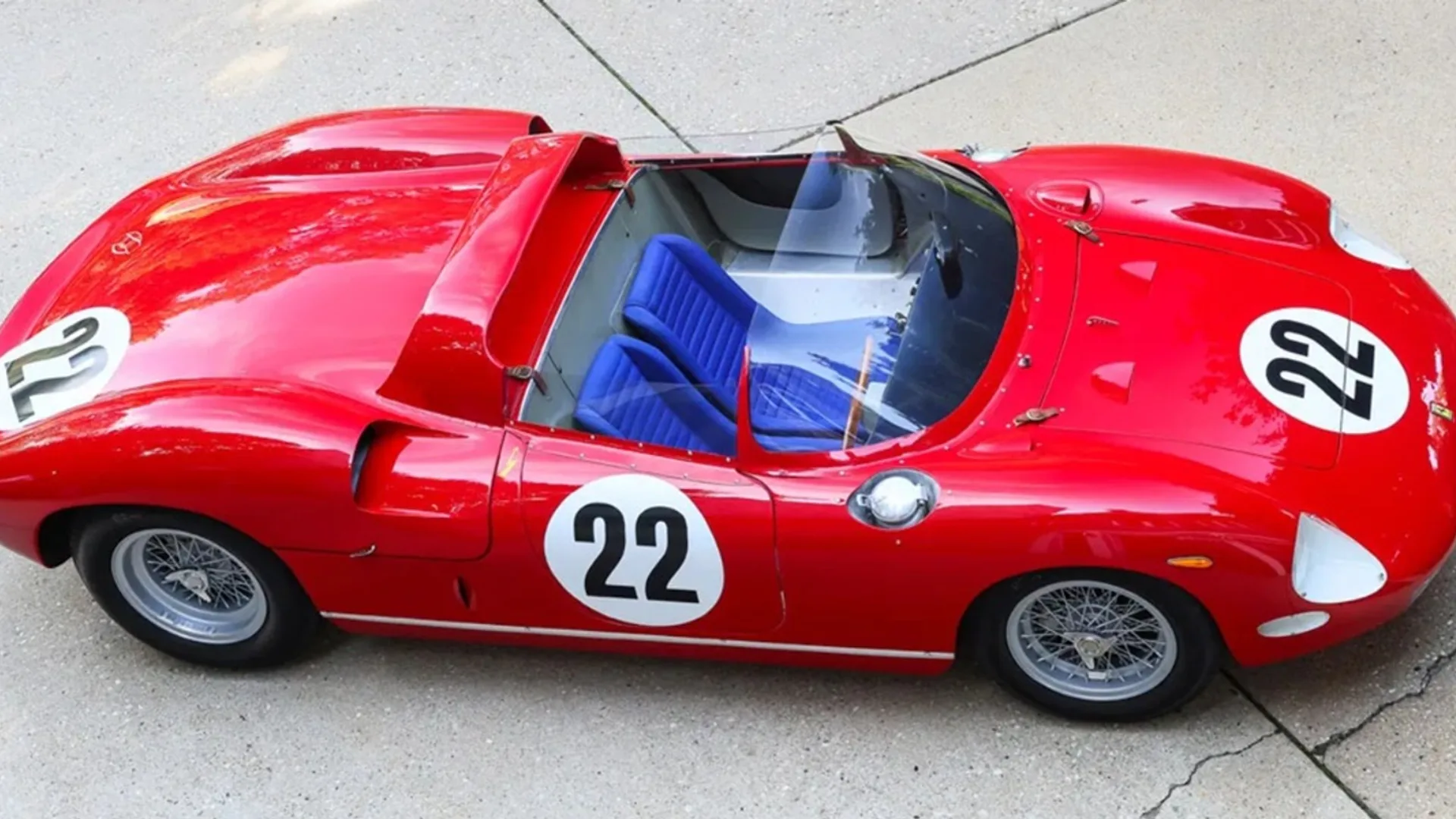 Deze Ferrari 250 P levert bij een veiling van Gooding Christie’s maar liefst $ 18,7 miljoen op