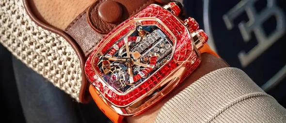 Jacob & Co.-horloge met echte Bugatti-motor erin kost u $ 960.000